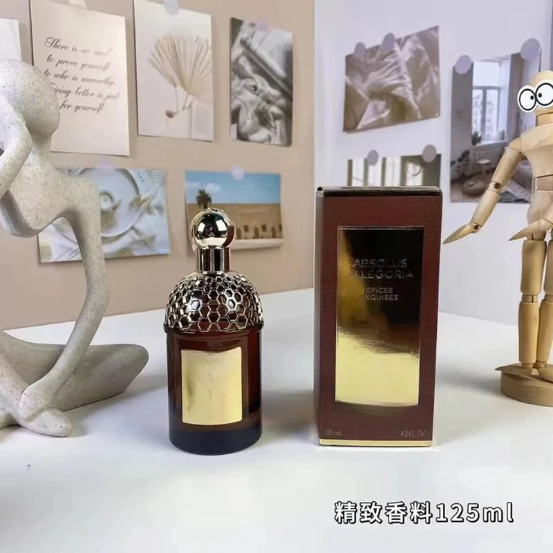 125ml Brand Original Perfume Women Rose Floral Lasting Men's Fragrance Sandalwood Leather Pheromone Cologne Perfume