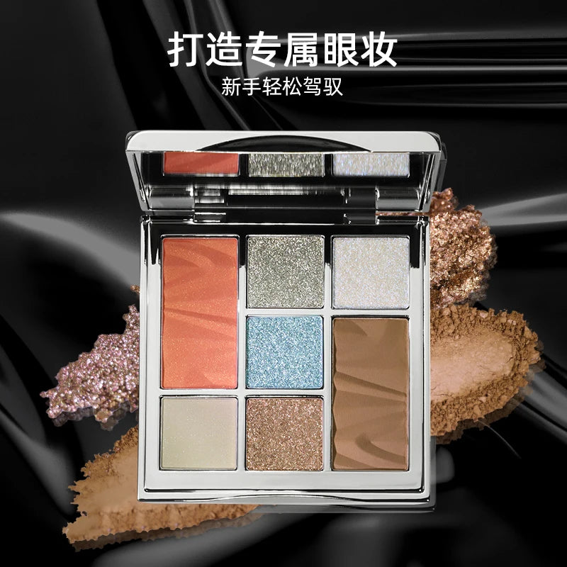 Sheeneffect Original High-end Makeup Products Mixed Stunning Eyeshadow&Blush&Contour Palette Beauty Cosmetics