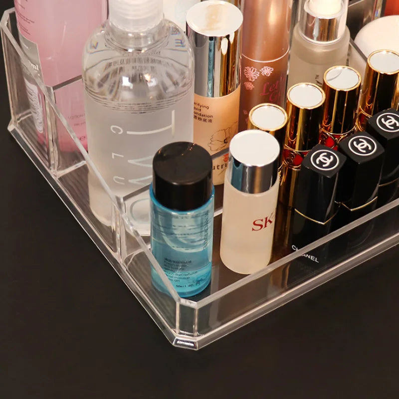 Drawer Transparent Makeup Storage Box Lipstick Skin Care Product Storage Box Beauty Box Nail Polish Finisher Eye Makeup Tray