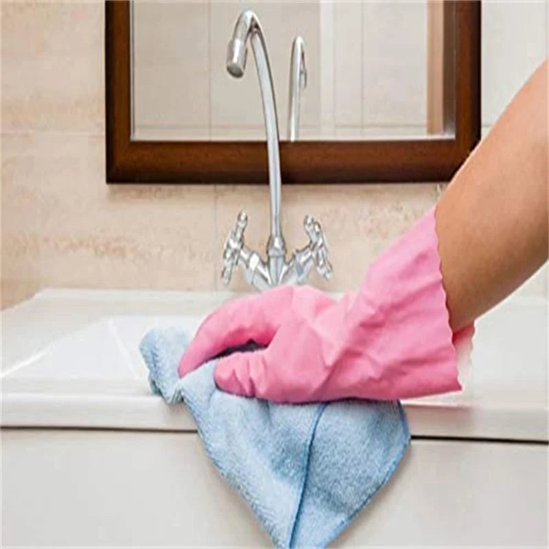 Thin Microfibre Washing Cloths Dishcloths Rag Absorbent Towel Bamboo Fiber House Cleaning Cloths Napkins Cleaner Kitchen Gadgets