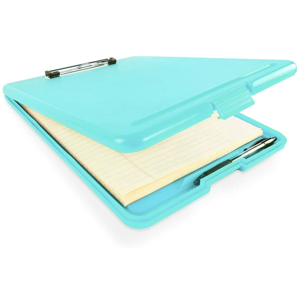 A4 Clipboard Box File Durable Waterproof Document Filing Storage Case Office Supplies