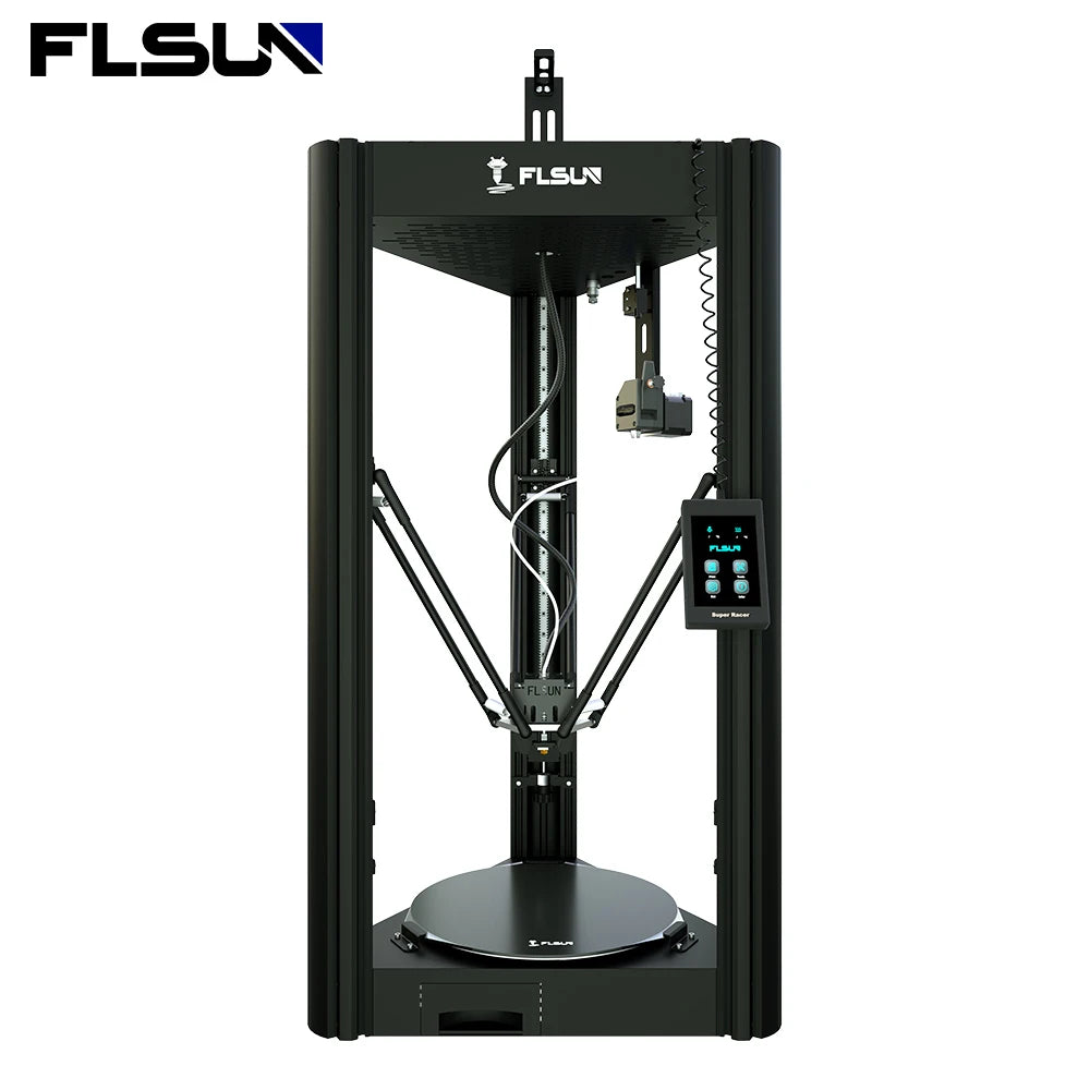 Almost Brand New FLSUN SR Super Racer FDM 3D Printer Delta High Speed Removable Lattice Hot Bed 32-Bit Processor US/DE Shipment