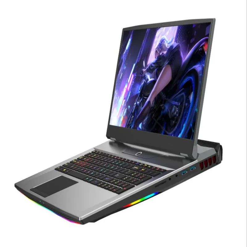 Gaming Laptop intel i7-10750H 17.3 inch FHD IPS Laptop GTX1650 Windows 10 Pro Computer Laptops 64G 2TB SSD Notebook AC WiFi BT