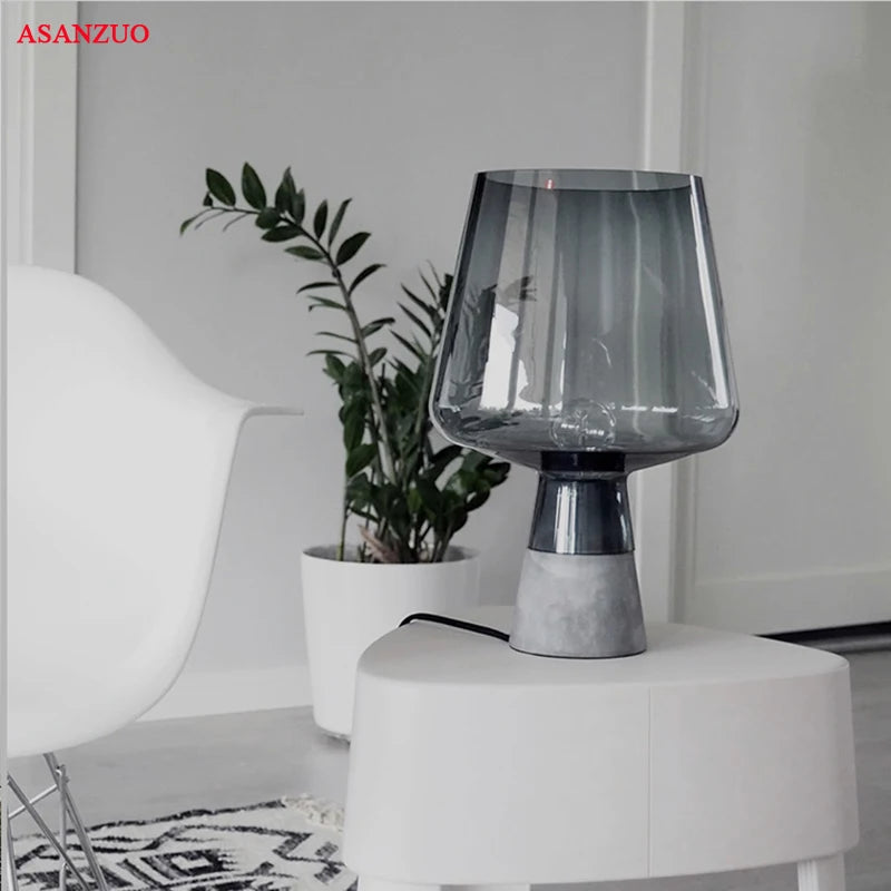 Nordic desk Lamp creative cement led table lamp for Bedroom living room bedsidehome decoration E14/E27 modern Table Lamps