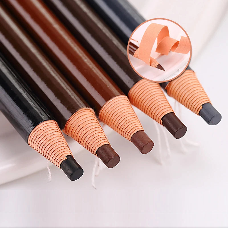 10pcs Eyebrow Pencil Cosmetics for Makeup Tint Waterproof Cosmetic Cheap Pencil Black Brown Available Natural Beauty Wholesale