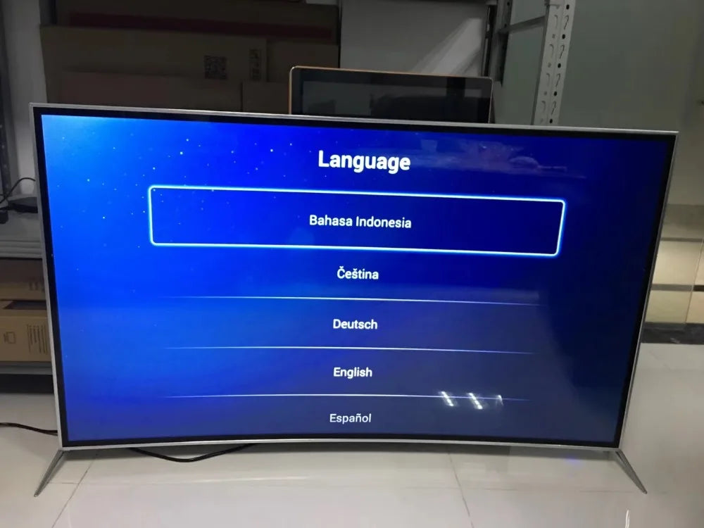 55 65  inch 4k Full HD  Smart TV T2 global version led television TV