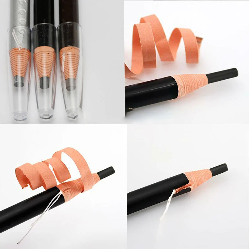 10pcs Eyebrow Pencil Cosmetics for Makeup Tint Waterproof Cosmetic Cheap Pencil Black Brown Available Natural Beauty Wholesale