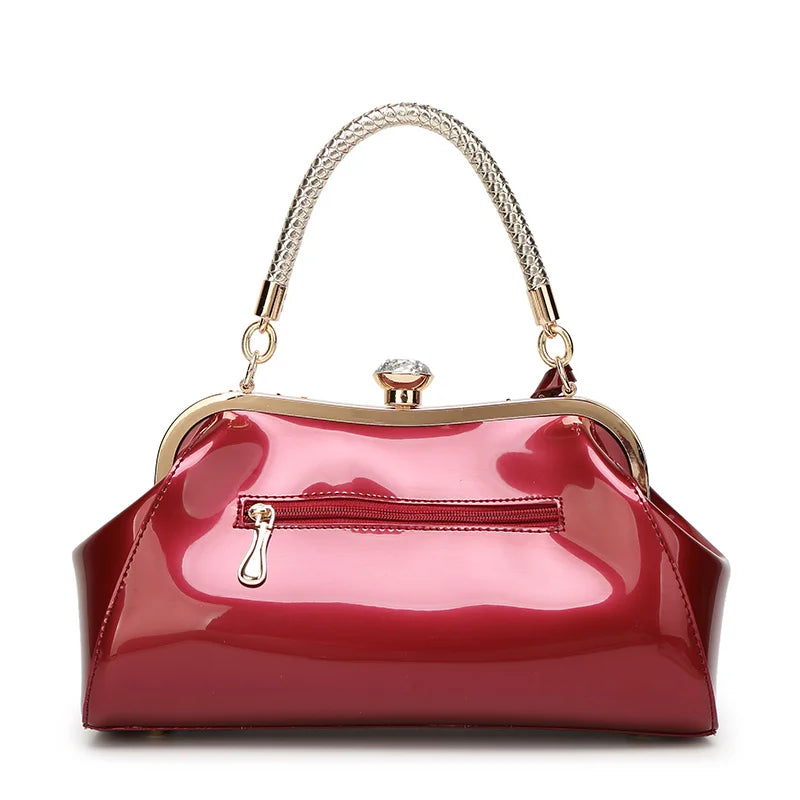 Evening Bags Patent Leather Women Handbags Fashion Women'S Shoulder Bags Ladies Clutchs Wedding Party Bags bolsa feminina