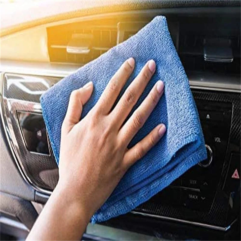 Thin Microfibre Washing Cloths Dishcloths Rag Absorbent Towel Bamboo Fiber House Cleaning Cloths Napkins Cleaner Kitchen Gadgets