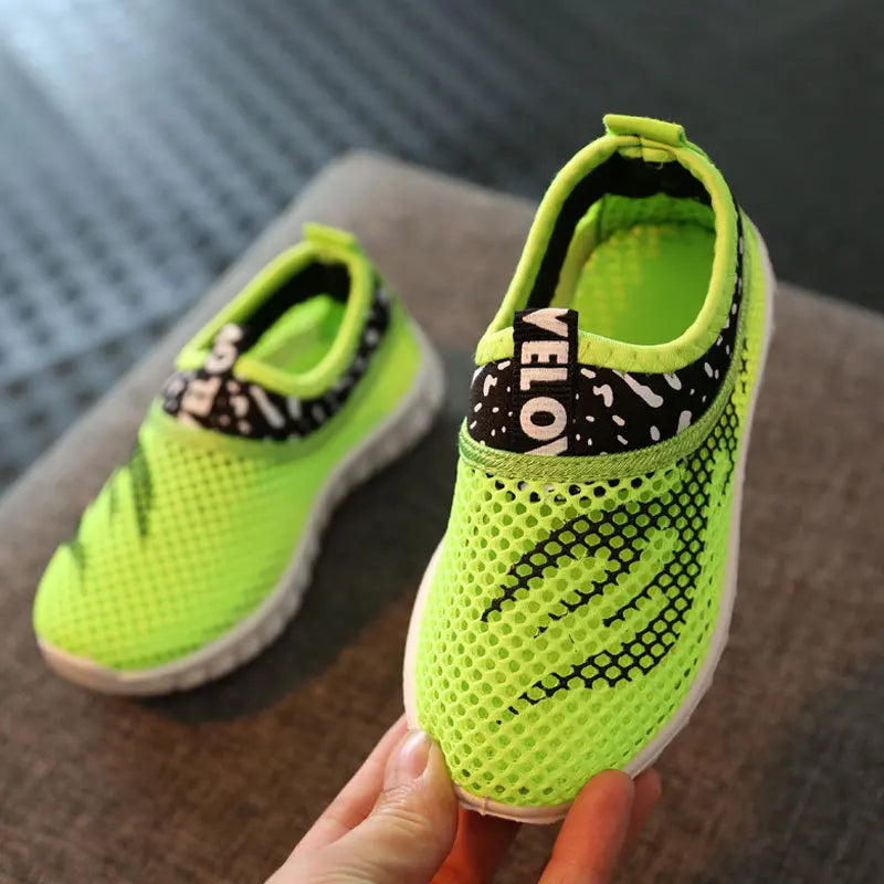 Size 21-38 New Mesh Kids Sneakers Lightweight Children Shoes Casual Breathable Boys Shoes Non-slip Girls Sneakers Zapatillas