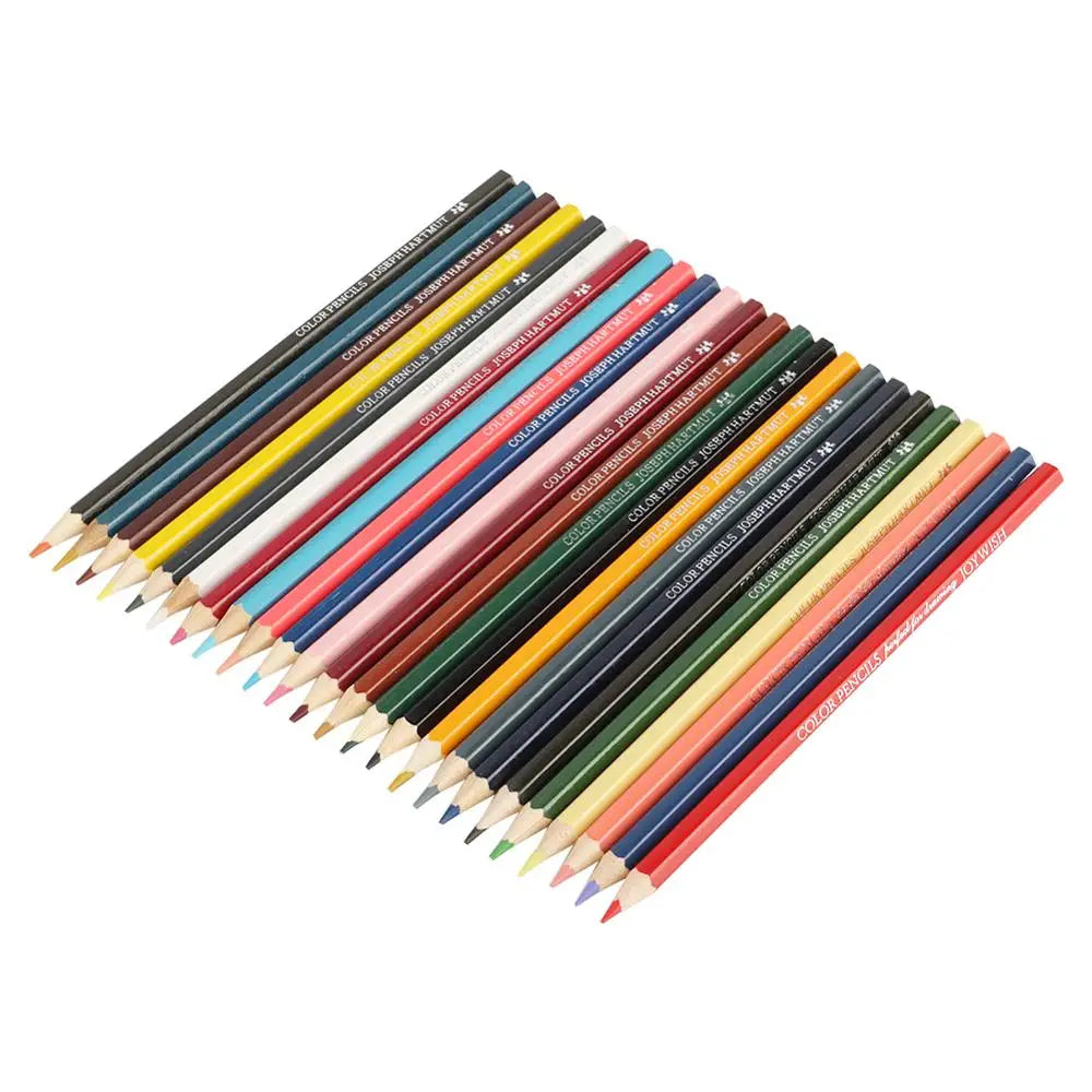 New 12/24 Colors Carton Packed Professional Oil Color Pencils Painting Sketching Wood Color Pencil School Art Supplies Gift