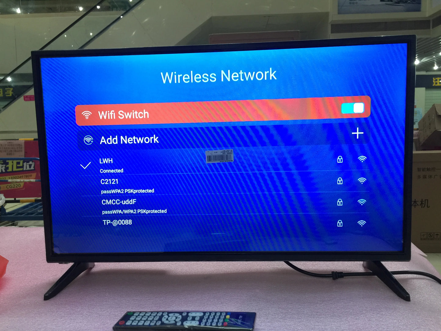 22 24 26 32'' inch andriod wifi smart TV DVB t2 television TV