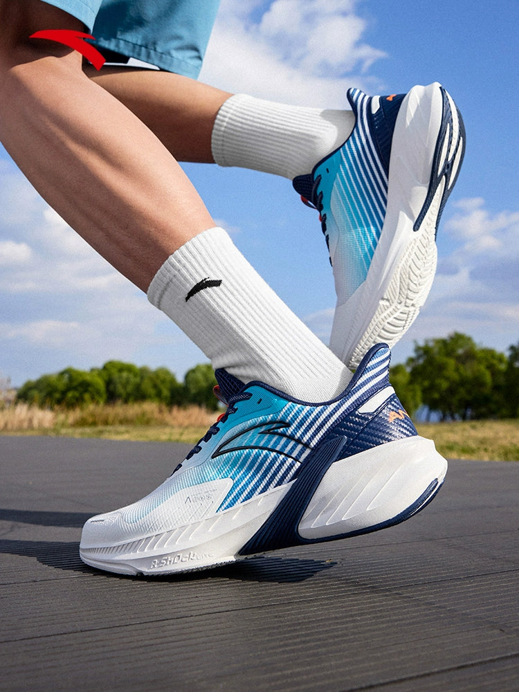 Anta Stinger Shock-Absorbing Wear-Resistant Mesh Surface Lightweight Running Shoes