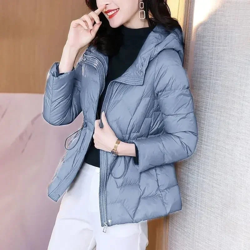 Women's Cotton Coat Short Quilted Jacket Thick Padded Lady Parka Offers Hot Luxury 2025 Trend Modern Discount Cheap High Quality