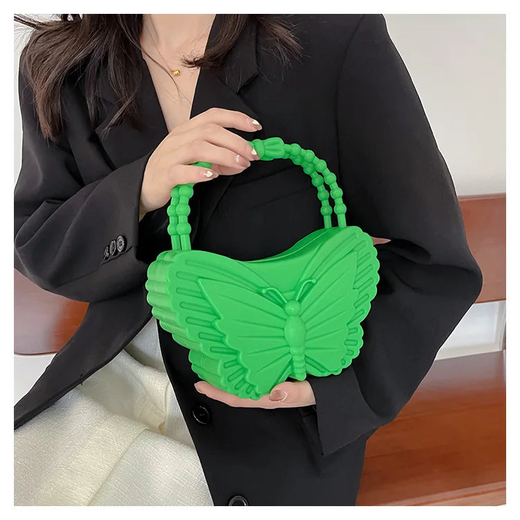Butterfly Evening Bag Handbag and Purse 2024 New Trendy Ladies Clutch Bag High Quality