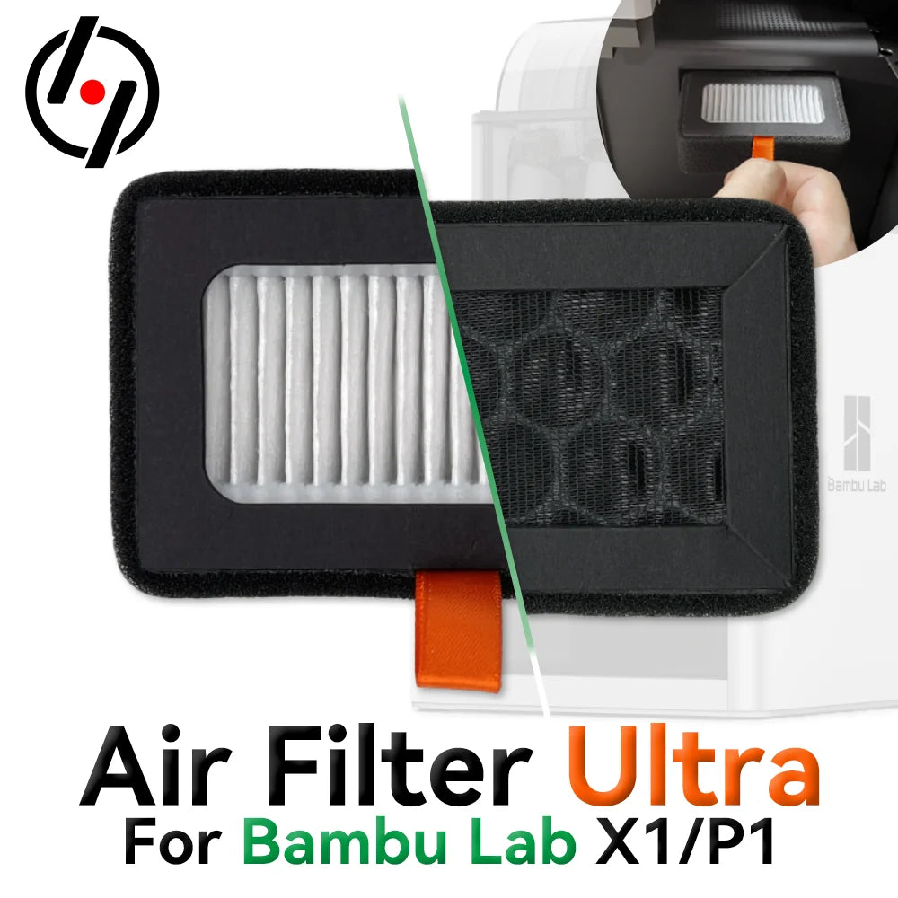 For Bambu Lab HEPA 13 + Activated Carbon Combo Air Filter Ultra for X1/P1 Series 3D Printers OEM Replacement