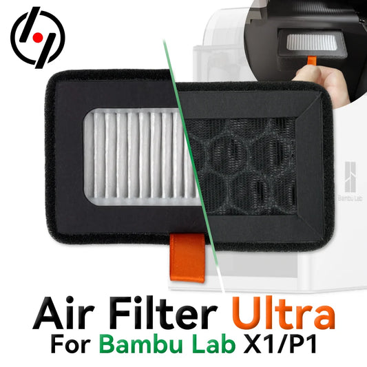 For Bambu Lab HEPA 13 + Activated Carbon Combo Air Filter Ultra for X1/P1 Series 3D Printers OEM Replacement