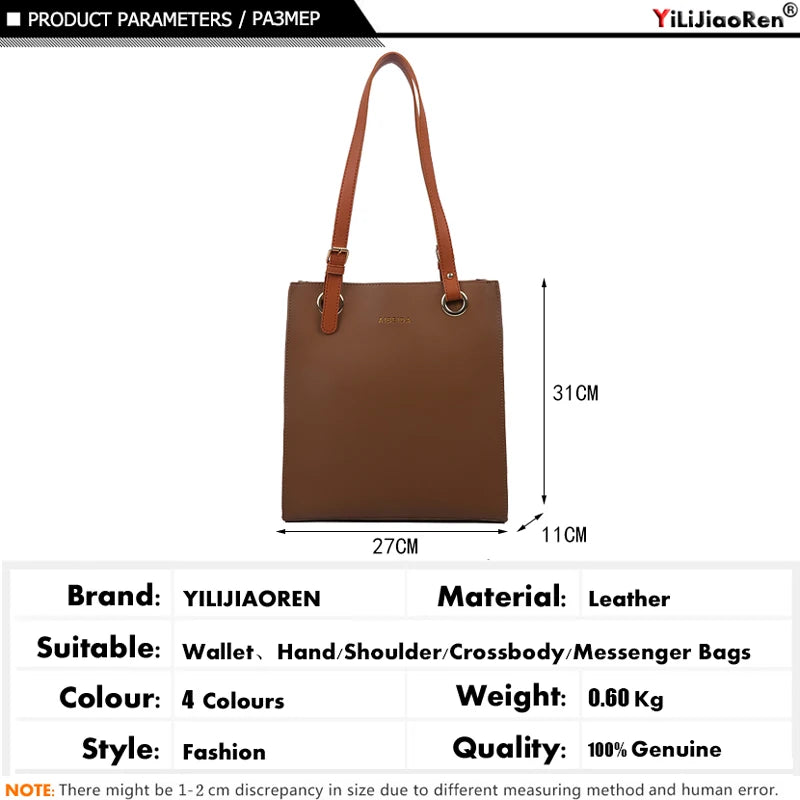 Ladies Handbags Women Fashion Bags Designer Tote Luxury Brand Leather Shoulder Bag Women Top Handle Bag Female Sac A Main