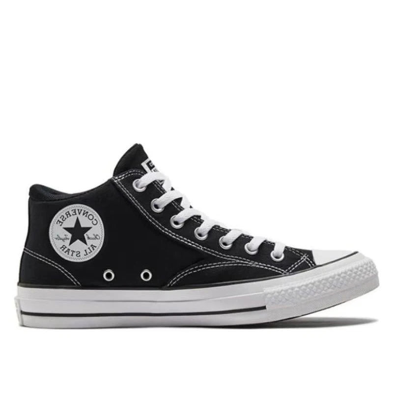 Converse Chuck Taylor All Star Malden Street Retro Anti slip and Wear resistant Middle Top Canvas Shoes for Men and Women