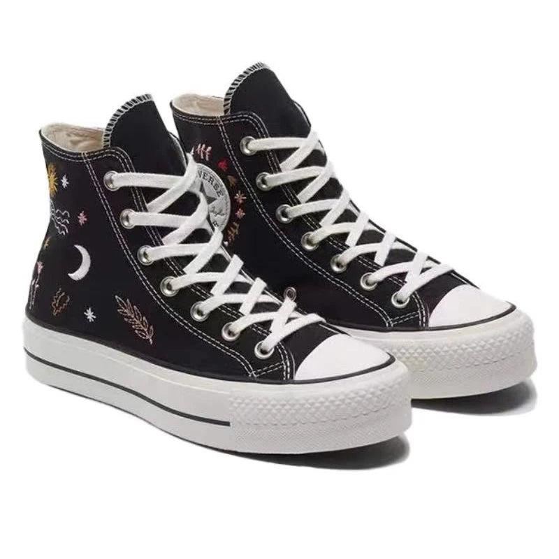 Converse Chuck Taylor All star comfortable, versatile, non slip, wear-resistant high top canvas shoes for women