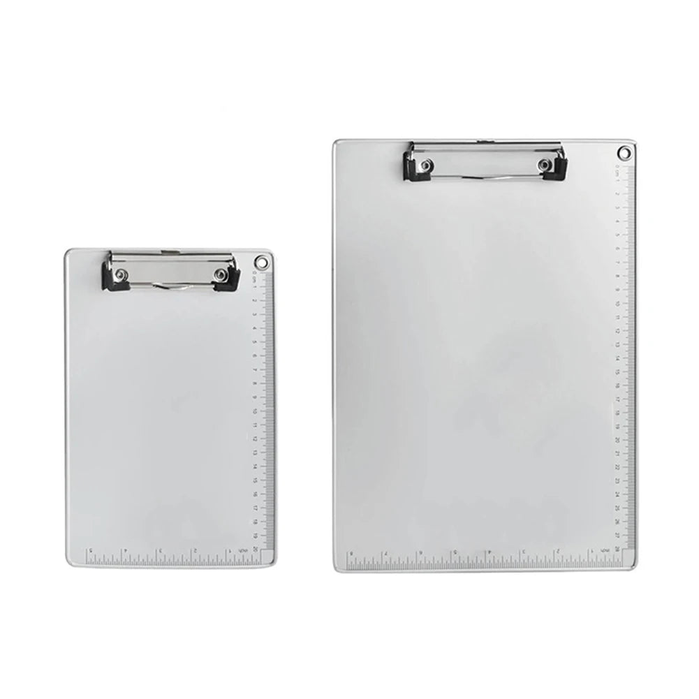 A4/A5 File Folder Clipboard Aluminum Alloy Clip Board Loose-leaf Notebook File Writing Clamp Paper Holder Office School Supplies