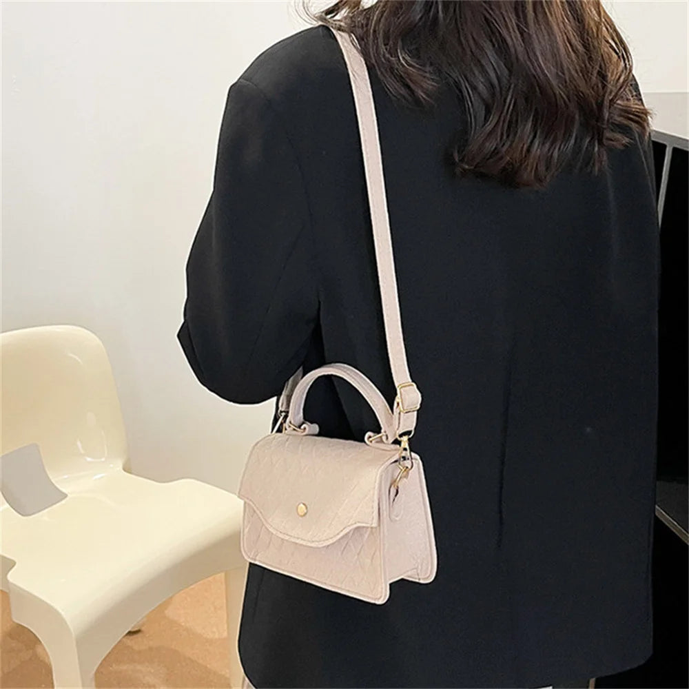 Blue Subaxillary Bag for Womens New Korean Fashion Ladies Shoulder Bag Trend Handbags Retro Designer Luxury Female Totes 2023