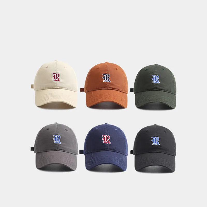 Letter Baseball Cap Dad Hat Polo Cap Adjustable Unisex Cotton Cap Outdoor Sports Hat Trucker Cap Hat Golf Cap Hat