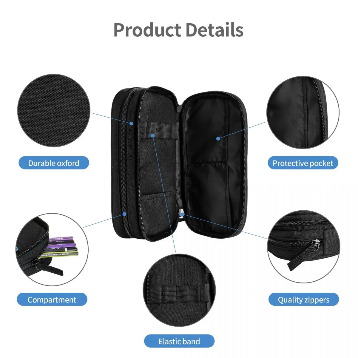 Cute Geometric Dash Video Game App Games Pencil Case Geometry Dash Pencilcases Pen Holder Kids  Bag School Supplies  Stationery