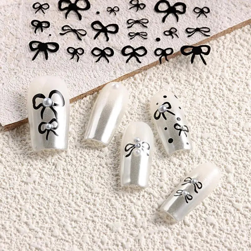 Lovely Nail Enhancement Sticker Sweet Nail Decoration Cute Nail Stickers Nail Art Nail Patch Nail Beauty Nail Tool