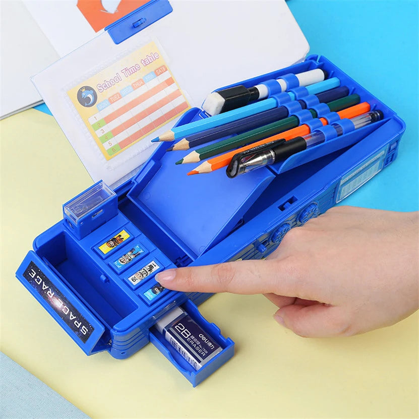 Pencil Case Password Multi Function Material Escolar Kawaii Cute Box Stationery School Supplies Etui Kalemlik Estuche Pencilcase