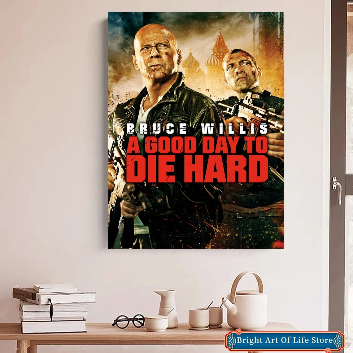 A Good Day to Die Hard (2013) Movie Poster Art Cover Star Photo Print Apartment Home Decor Wall Painting (No Frame)