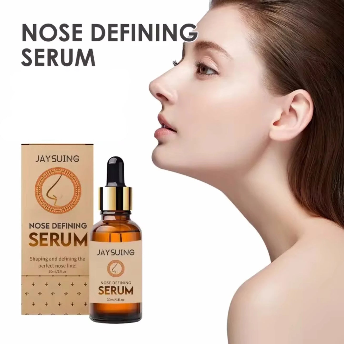 Nose Defining Serum Reduce Nose Size Thin Nose Enhance Shape Firming Beautiful Lift Care Tightening Nose Remodeling Essence 30ml