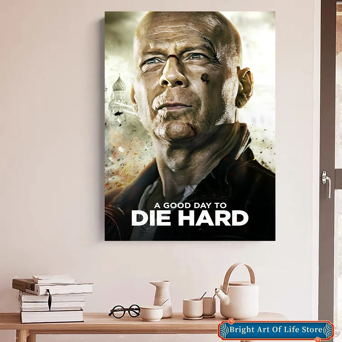 A Good Day to Die Hard (2013) Movie Poster Art Cover Star Photo Print Apartment Home Decor Wall Painting (No Frame)