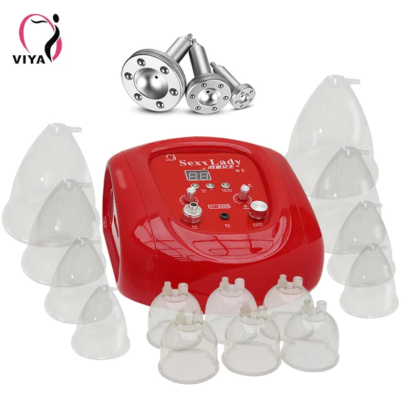 Vacuum Breast Cupping Therapy Buttocks Lifting Breast/Hip Enhance Beauty Salon Machine