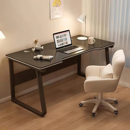 Gaming Desk Computer Writing Table Student Art Modren Simple Style PC Wood Suitable for Home.