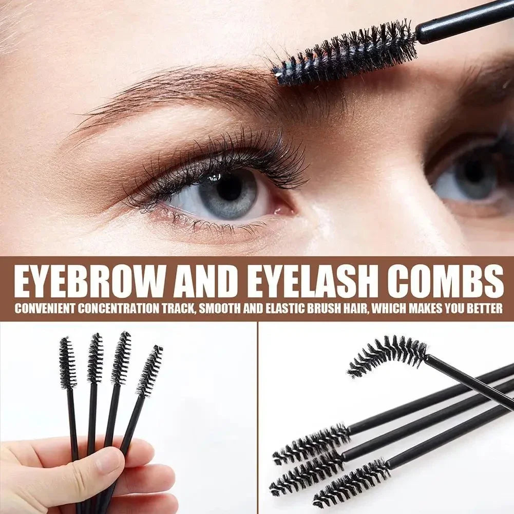 One Step Eyebrow Stamp Shaping Set Professional Eye Brows Stencil Hairline Enhance Make-up Waterproof Makeup Beauty