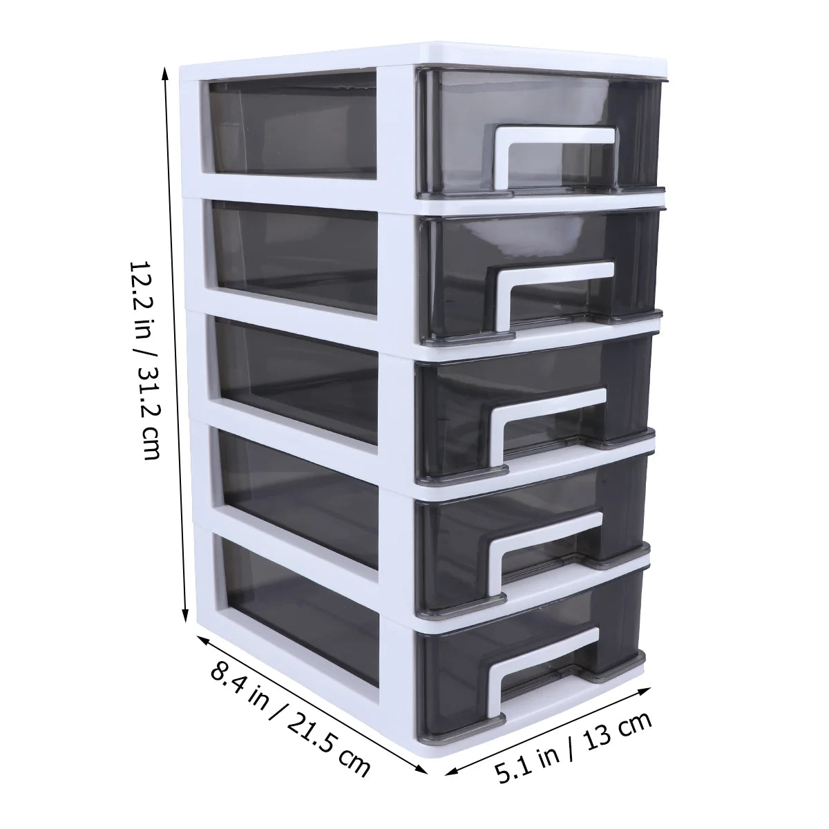 Organizer Drawer Storage Box Trays Compartment Divider Houseware Stackable Cabinet Kitchen Craftdesktop Container