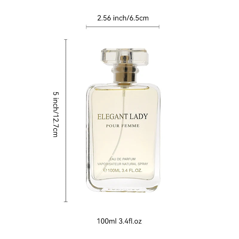 100ML 3.4FL.OZ Women's Perfume Inspired by Good Girl EDP, Long Lasting Floral Oriental Notes, Eau de Parfum Ideal Holiday Gift