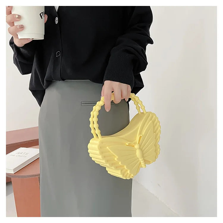 Butterfly Evening Bag Handbag and Purse 2024 New Trendy Ladies Clutch Bag High Quality