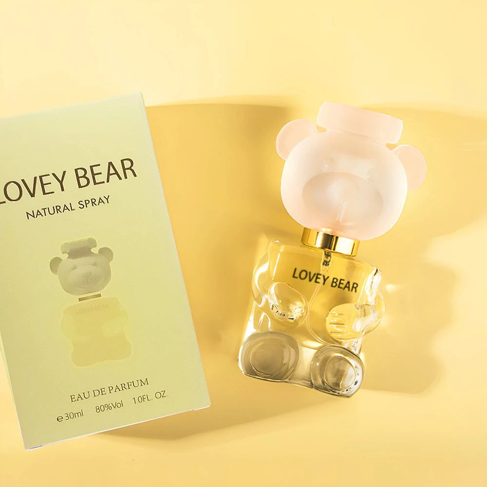 Cute Bear Women Eau De Parfum Spray High Quality Elegant Perfume Lasting Love Fragrance Musk Pheromone Light Men‘ Fragrance