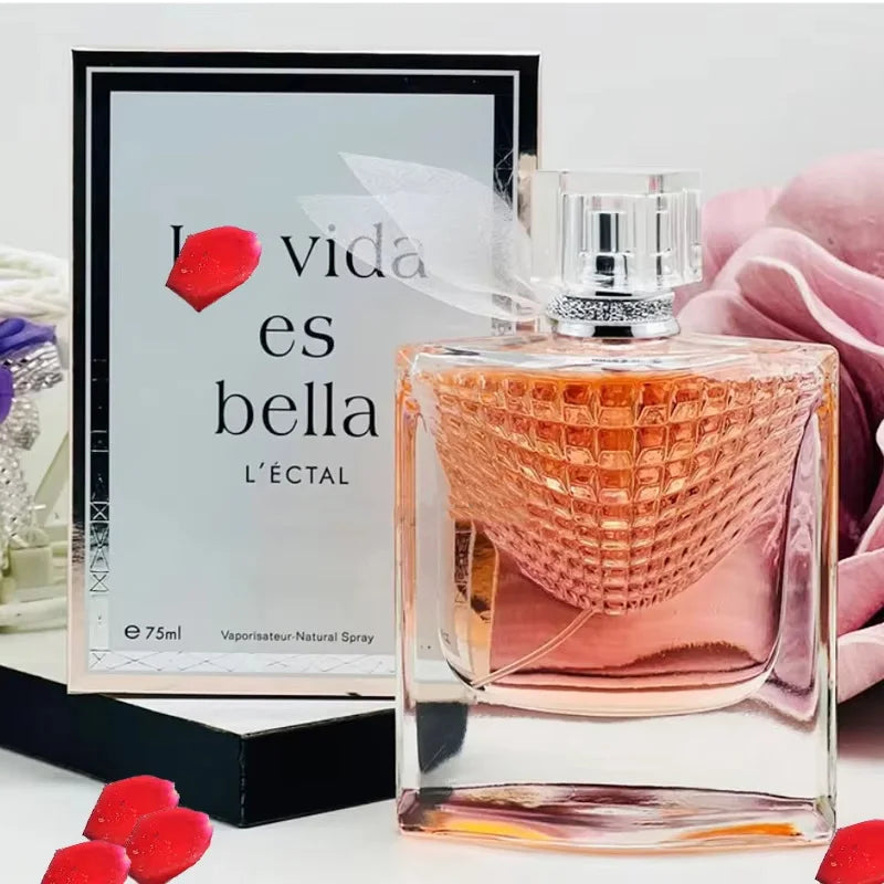 Original 75ml  Women Perfume True Love Rose Fragrance Lasting Perfume Fresh Natural Romantic Temperament Perfume