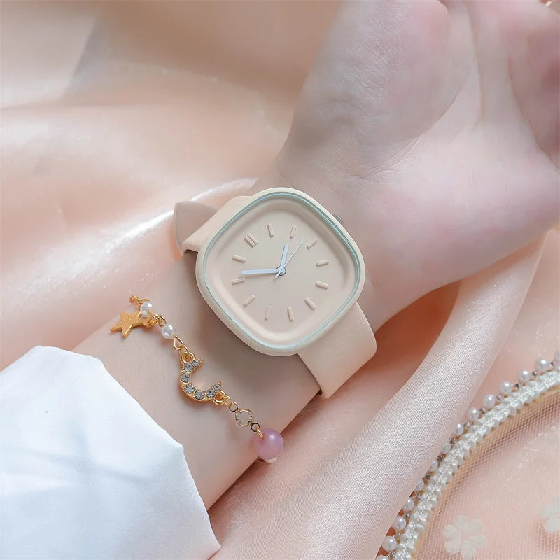 Fashion Women's Watches Brand Sport Style Ladies Watch Leather Watch Women Girls Female Quartz Wristwatches Montre Femme Clock