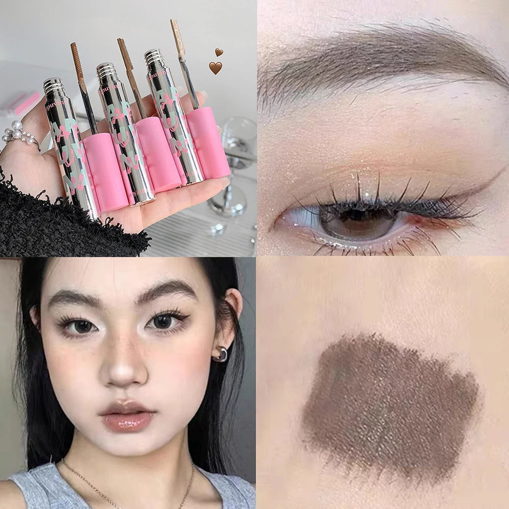 Brown Eyebrow Cream Korean Makeup Waterproof Long Lasting Natural Liquid Enhacer Dyeing Eyebrow Gel Shadow Tint Beauty Cosmetics