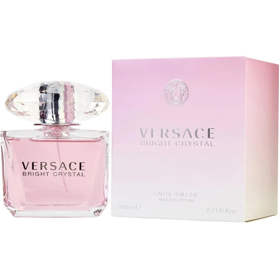 VERSACE BRIGHT CRYSTAL EDT SPARY Versace Crystal Pink Diamonds Crystal Perfume 90ml/200ml