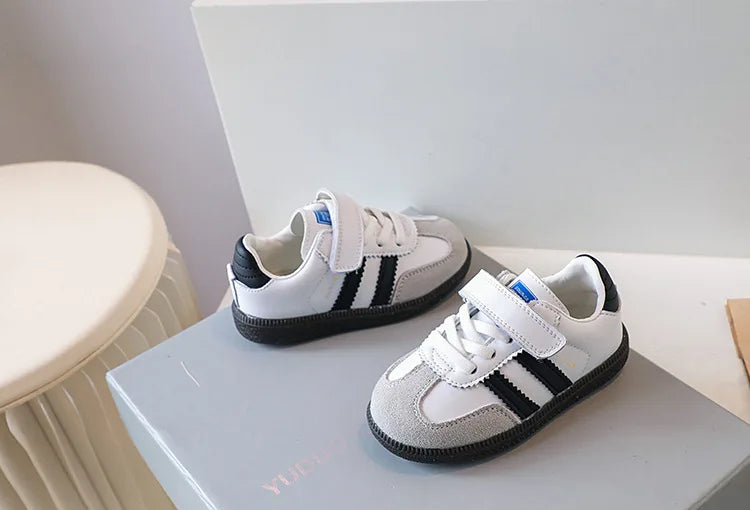 Spring Autumn New Kids Casual Shoes Fashion Boys Girls Board Shoes Breathable Little Kids Sports Shoes Fashion Sneakers