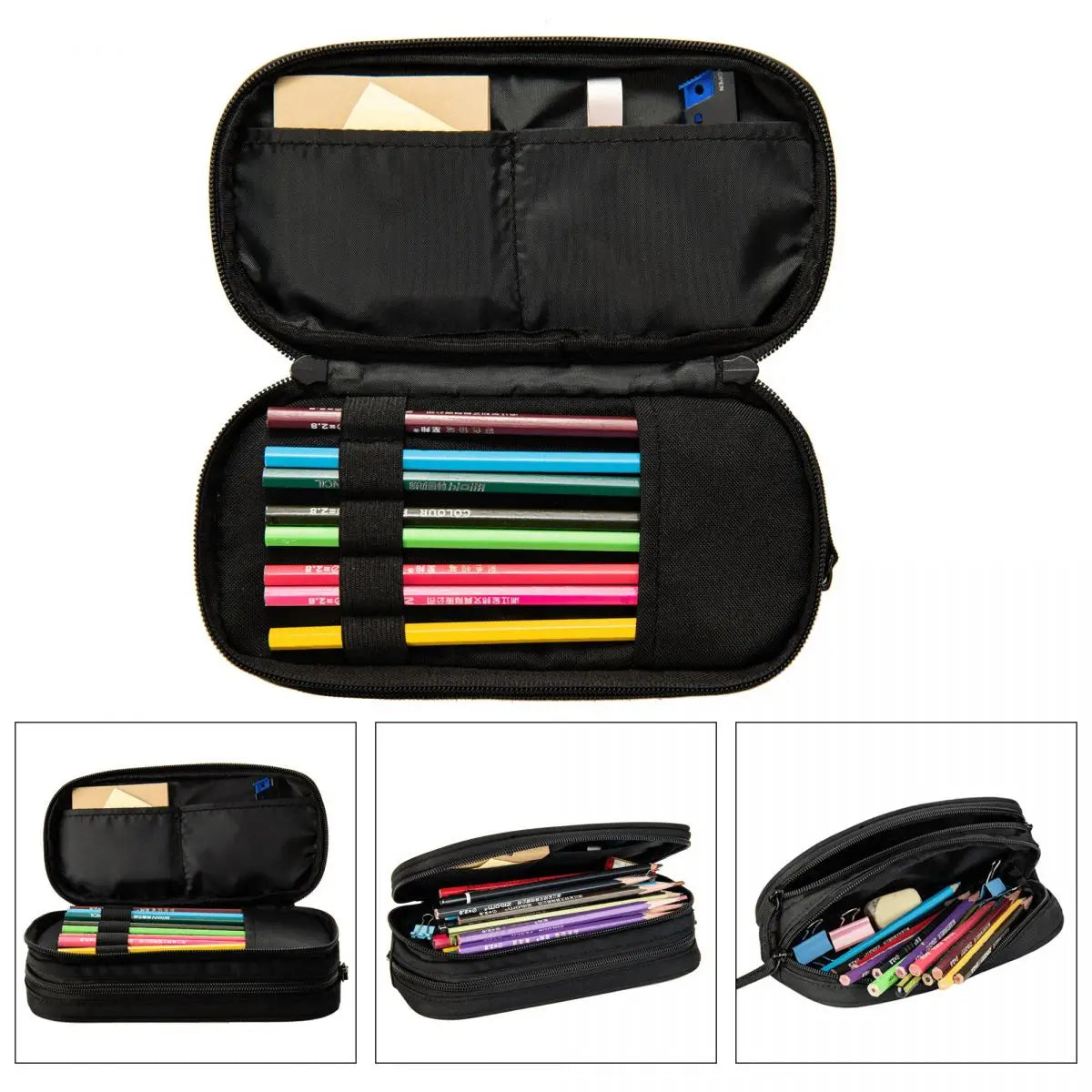 Cute Geometric Dash Video Game App Games Pencil Case Geometry Dash Pencilcases Pen Holder Kids  Bag School Supplies  Stationery