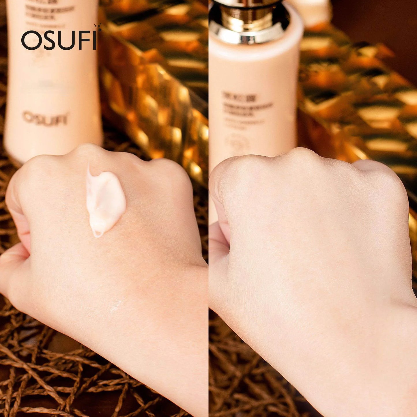 OSUFI Black Truffle Polypeptide Beauty Firming Lifting Facial Lotion Nourishing For Face Skin Care Products Makeup Emulsifiers