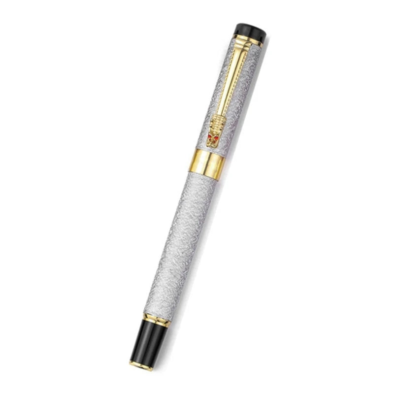 Men Women Calligraphy Pen Writing Tool Signature Pen Office School Supplies Stationery 0.5mm for Extra Fine Metal Nib Pe