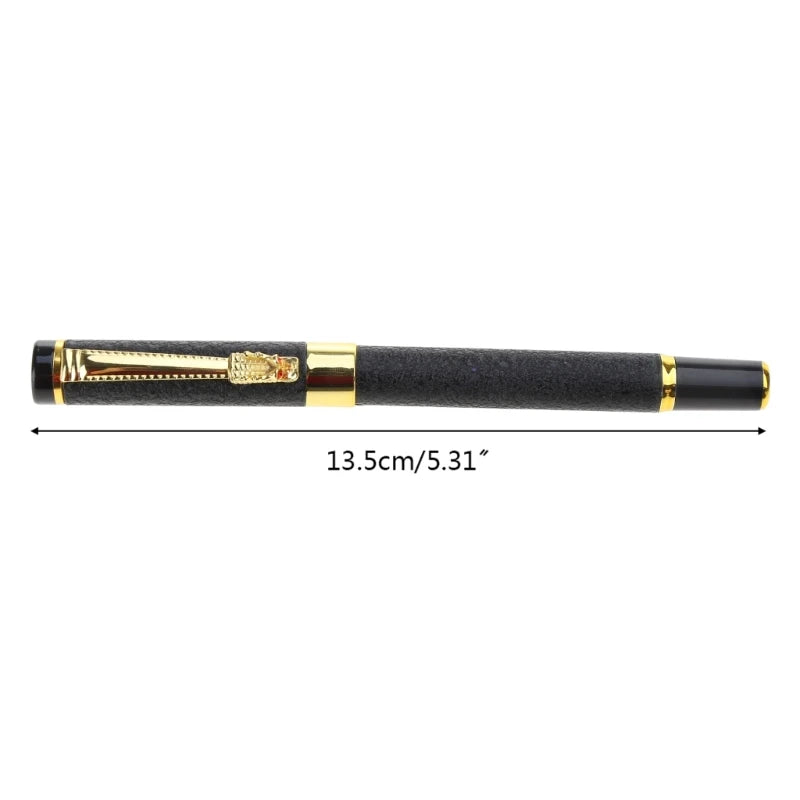 Men Women Calligraphy Pen Writing Tool Signature Pen Office School Supplies Stationery 0.5mm for Extra Fine Metal Nib Pe