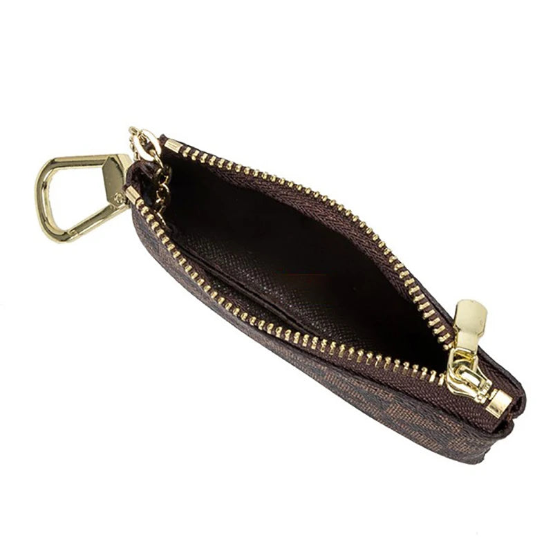 Luxury Coin Purse Mini Purse With Chain Zipper Ladie Small Money Wallet Male Key Coin Storage Bag Handbag